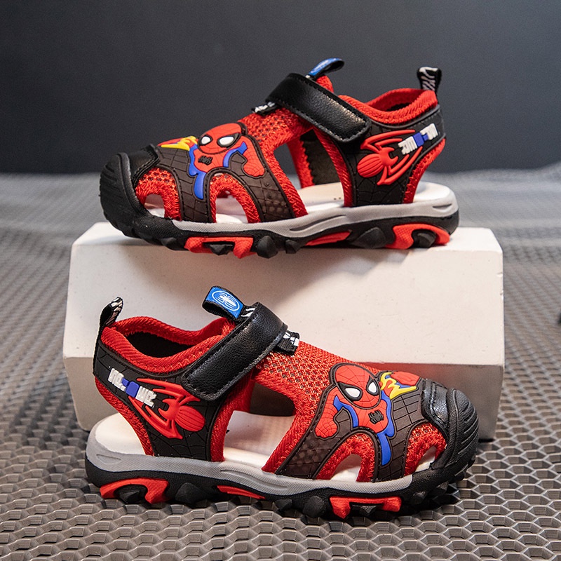 Sandal Đế Mềm Họa Tiết Hoạt Hình Thời Trang Mùa Hè 2023 Dành Cho Bé Trai