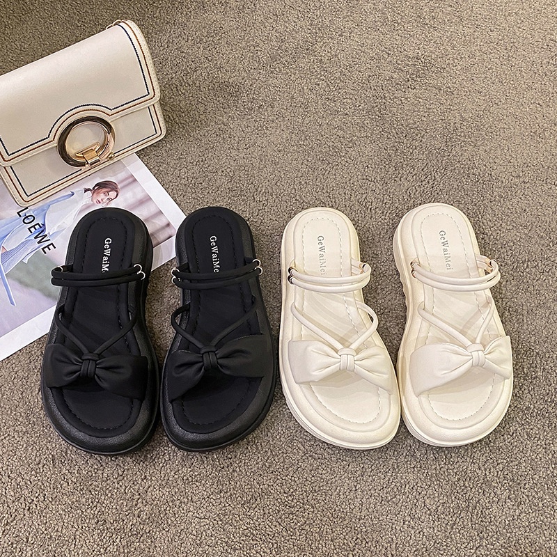 Dép bánh mì LEOSOXS 073113 đế cao chống trượt thời trang dành cho nữ