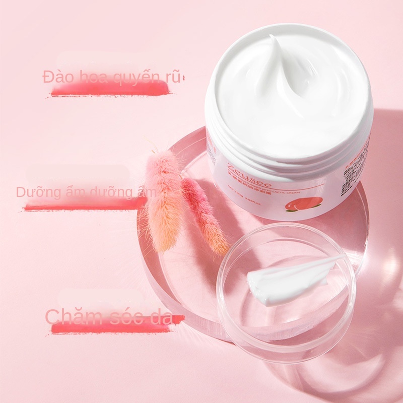 Kem Dưỡng Ẩm Da Mặt Chiết Xuất Đào Lactic Acid 140g