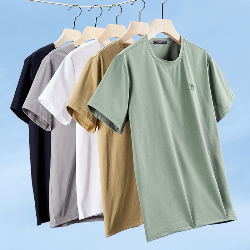 Áo Thun Ngắn Tay In Họa Tiết Cá Tính Theo Phong Cách Mỹ Dành Cho Nam