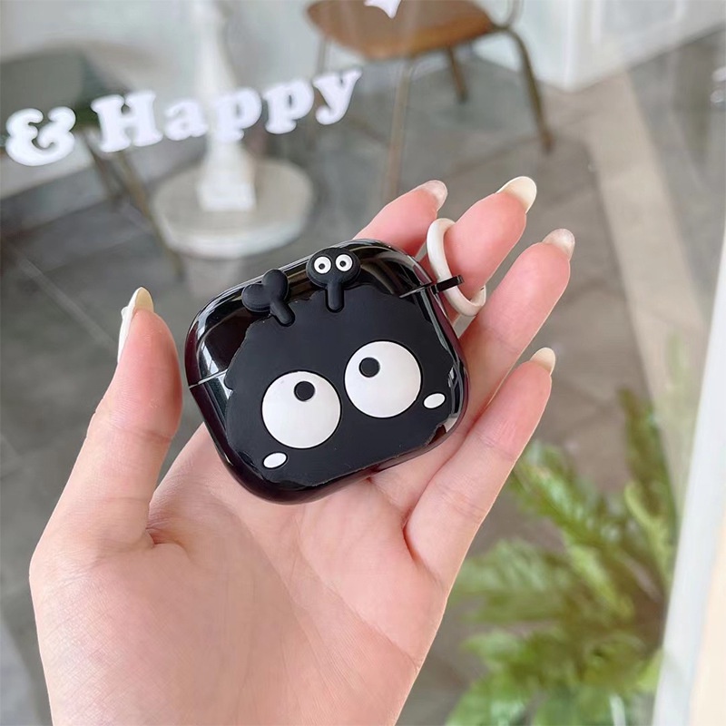 Vỏ Bảo Vệ Hộp Sạc Tai Nghe Bluetooth Airpods 1 2 3 PRO Airpods3 Bằng TPU Mềm Hình Yêu Tinh 3D Dễ Thương