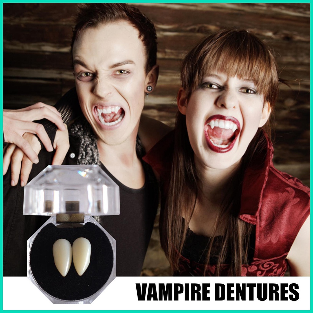 Răng Nanh Giả Hóa Trang Ma Cà Rồng Cho Lễ Halloween