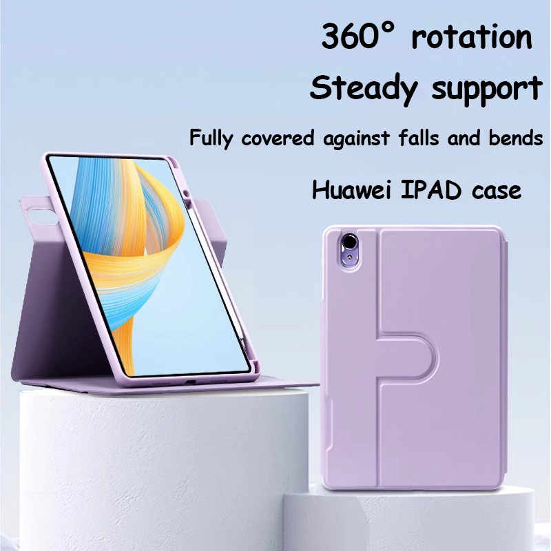 360° Bao Da Máy Tính Bảng Bằng Acrylic Cho Huawei Matepad 11.5 2023 Air 11.5 11 Pro 11 Pro 10.8 10.4 SE 10.4 T10S T10 SE 10.1 Giá Đỡ