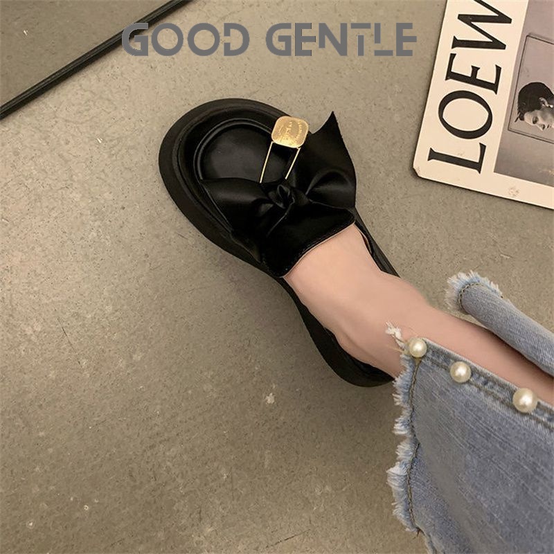 GG Giày búp bê giày nữ 2023 NEW Mùa hè Vintage England phong cách thiết lập Mary Jane đơn giày23080201