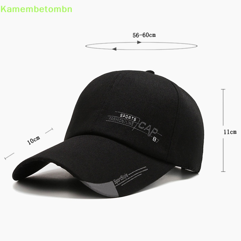 Kamembbn mới đàn ông phụ nữ mũ bóng chày chữ in bố mũ có thể điều chỉnh hip hop trucker cap vn
