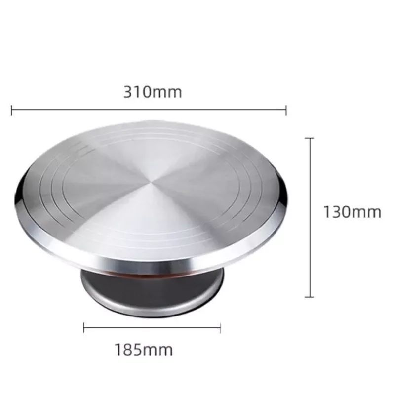 Bàn xoay inox 31cm