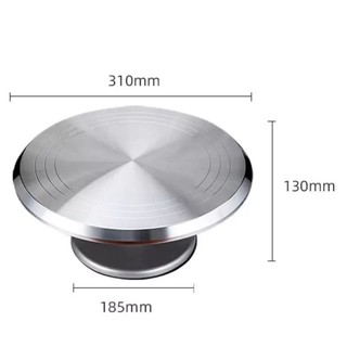 Bàn xoay inox 31cm