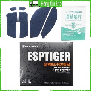 Xi esports tiger mouse anti-slip tape mouse skates side stickers for deathadder v3 pro mouse moisture wicking pre cut