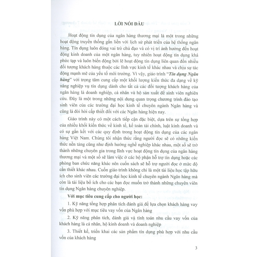 Sách - Giáo Trình Tín Dụng Ngân Hàng - Nhà Sách Pháp Luật New