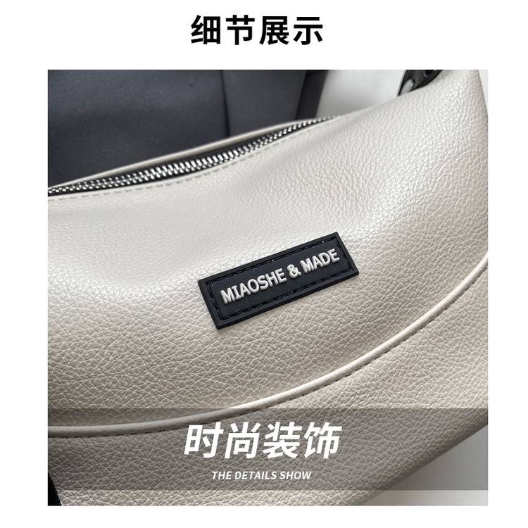 Túi Đeo Vai Có Khóa Kéo Phong Cách Thời Trang Đường Phố Mới 2023