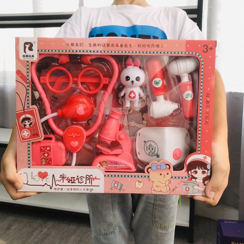 Đồ Chơi Bác Sĩ Với Nhiều Dụng Cụ Cho bé, Đồ Chơi Nhập Vai- Thepooh