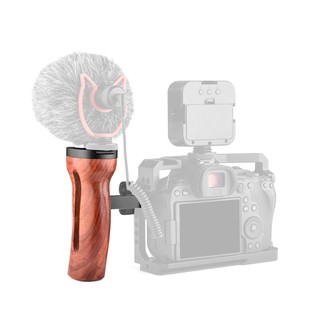 Tay cầm bên tay cầm máy ảnh mini với hai giá treo vít 1/4 "-20 cho máy ảnh dslr không gương lật / máy ảnh kỹ thuật số