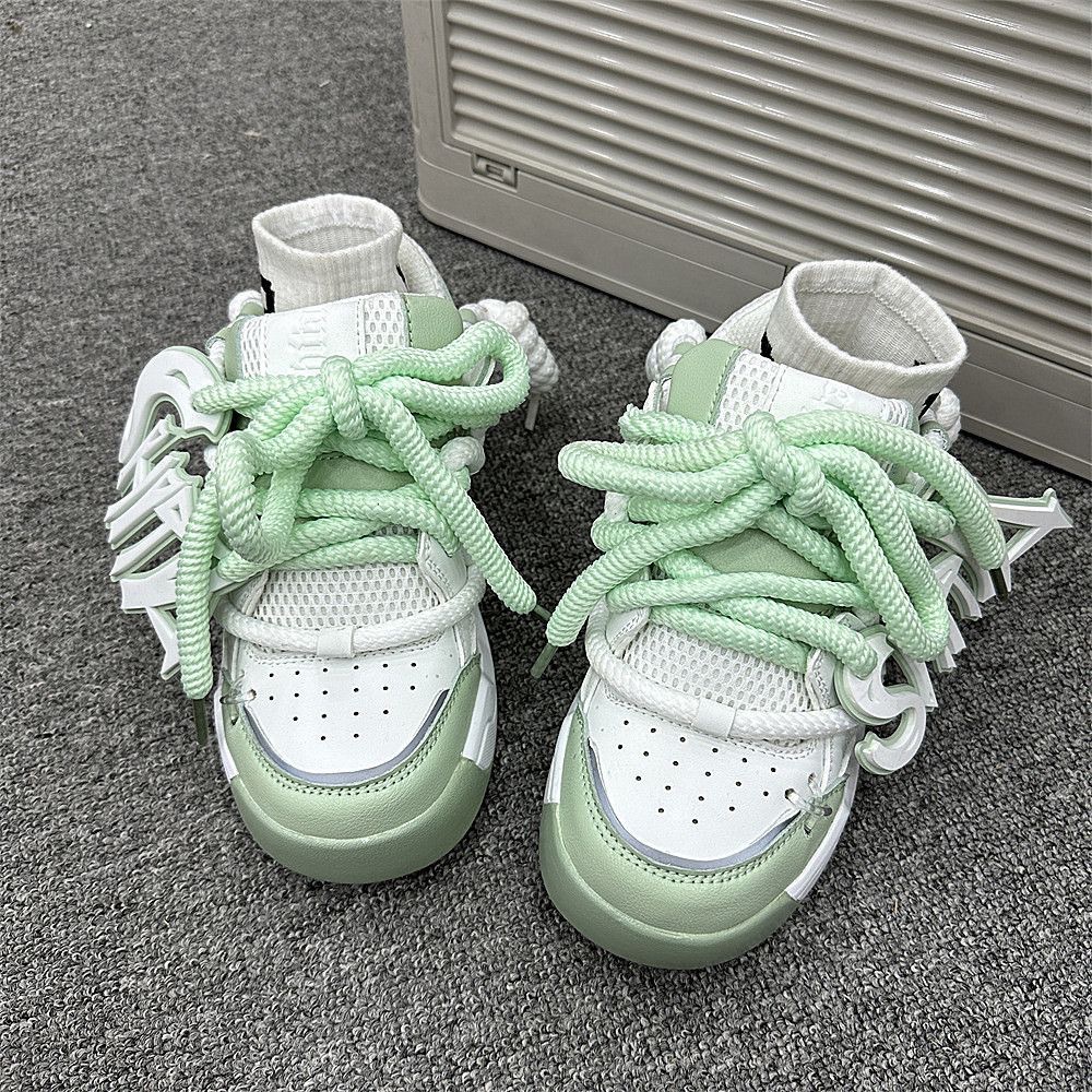 C＆S  Giày thể thao giày nữ giày bánh mì nữ đế cao 2023 Siêu Mềm Xinh Xắn FYD23904TU 36Z230906