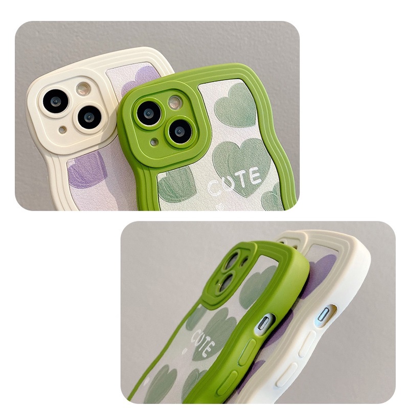 Ốp lưng chống sốc viền hoa daisy ốp lưng chống sốc iphone 11 12 13 14 pro max ốp lưng mềm iphone xs max xr se 6/7/8 plus