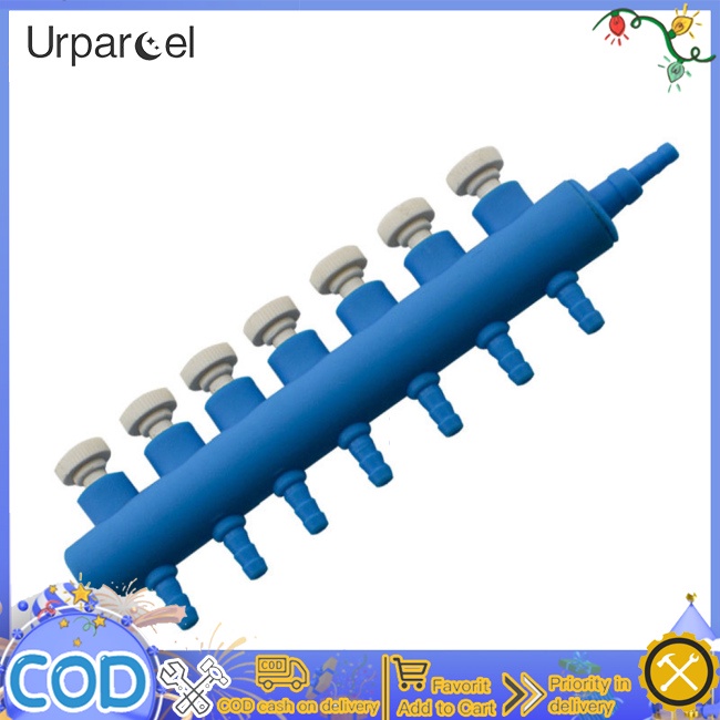 Máy bơm không khí hồ cá urparcel máy phân phối không khí bộ chia khí quản có thể điều chỉnh shunt máy bơm tăng áp oxy một lỗ