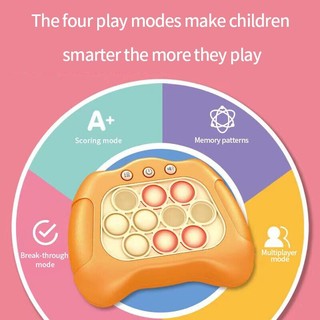 Quick Push Game Pop Popsocket Electronic Pushit Pro Super Bubble Pop Game Light Push UpToys ngọc thịnh