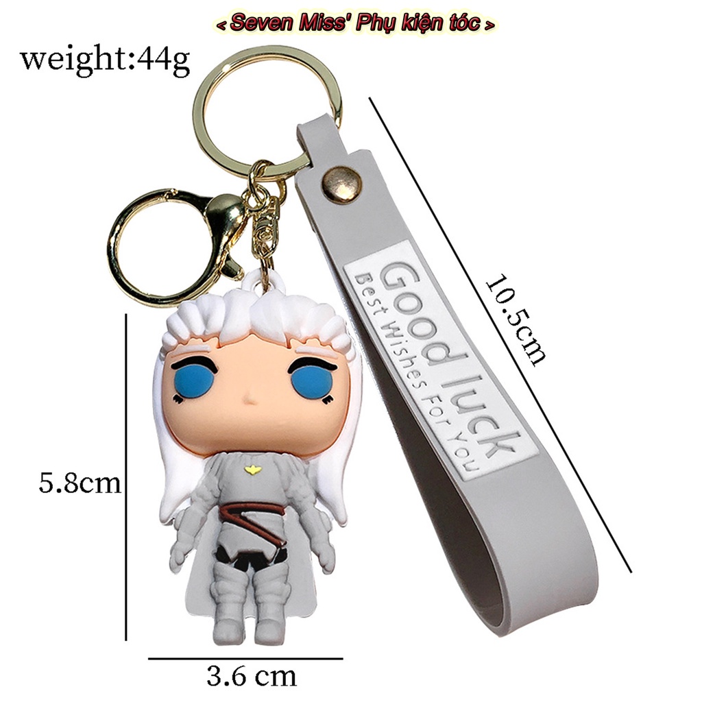 Berserk anime keychain dễ thương anime key chain guts griffith móc khóa