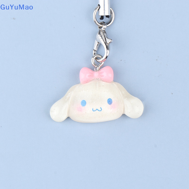 Kawaii kuromi dây buộc my melody cinnamoroll sinh viên làm đẹp điện thoại case ba lô búp bê mặt dây chuyền charm toy girls quà tặng prta