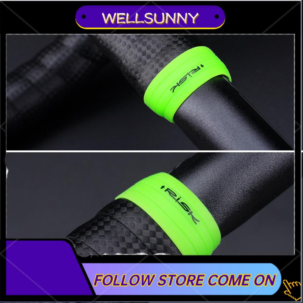 1 cặp băng tay lái / cao su silicone chống trượt xe đạp đường trường cắm vòng tay cầm xe đạp không thấm nước / mtb