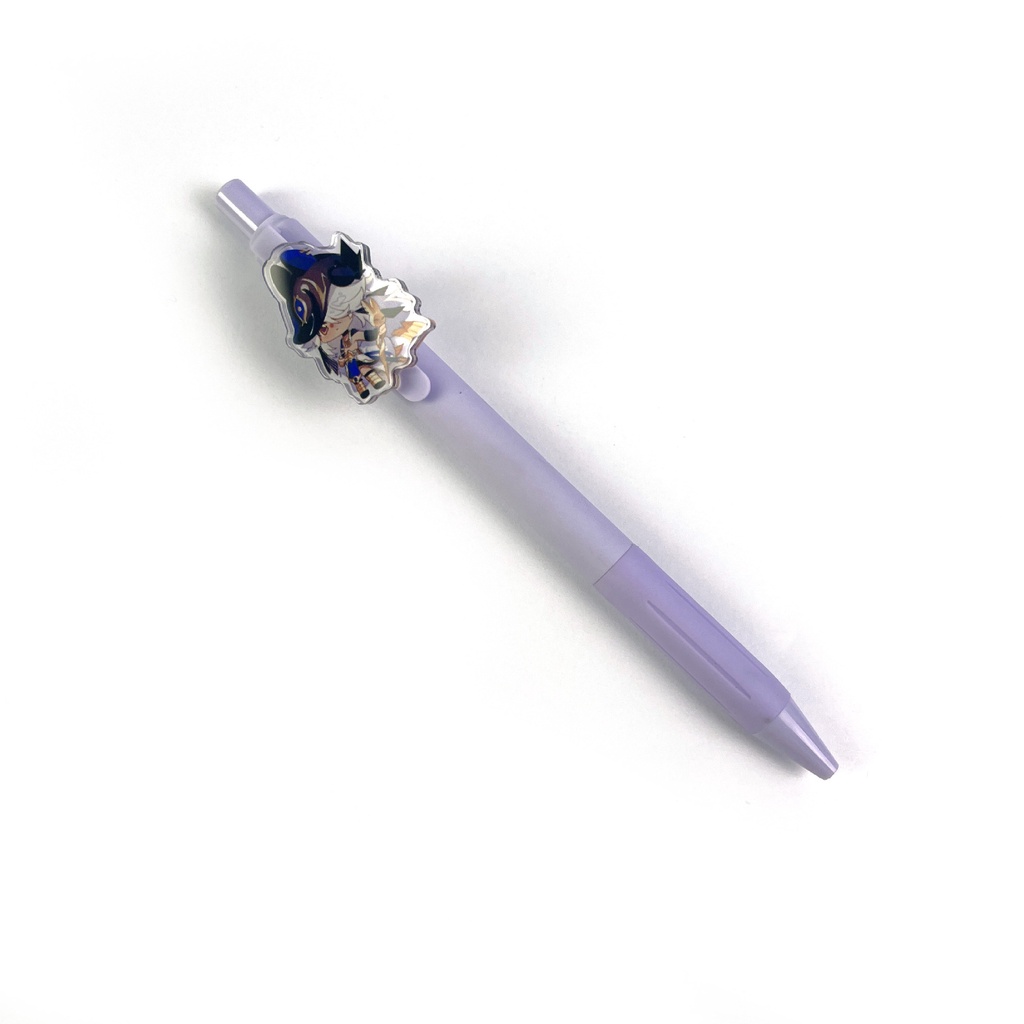 Ere1 genshin impact acrylic gel pen click ball pen văn phòng phẩm cho học sinh kamisato ayato xiao nahida tighnari