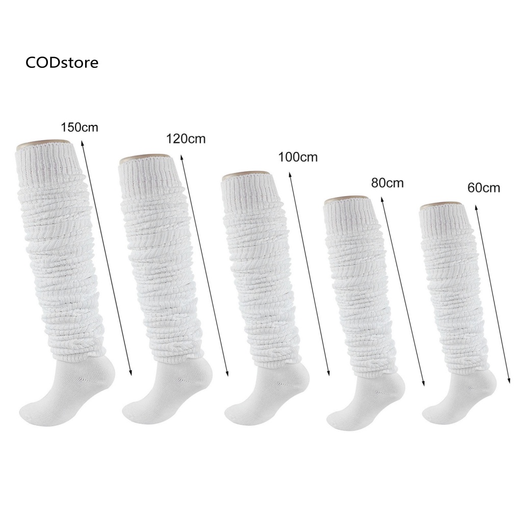Kdc 1 đôi vớ khởi động thời trang cho nữ sinh đồng phục vớ ủ ấm chân đàn hồi