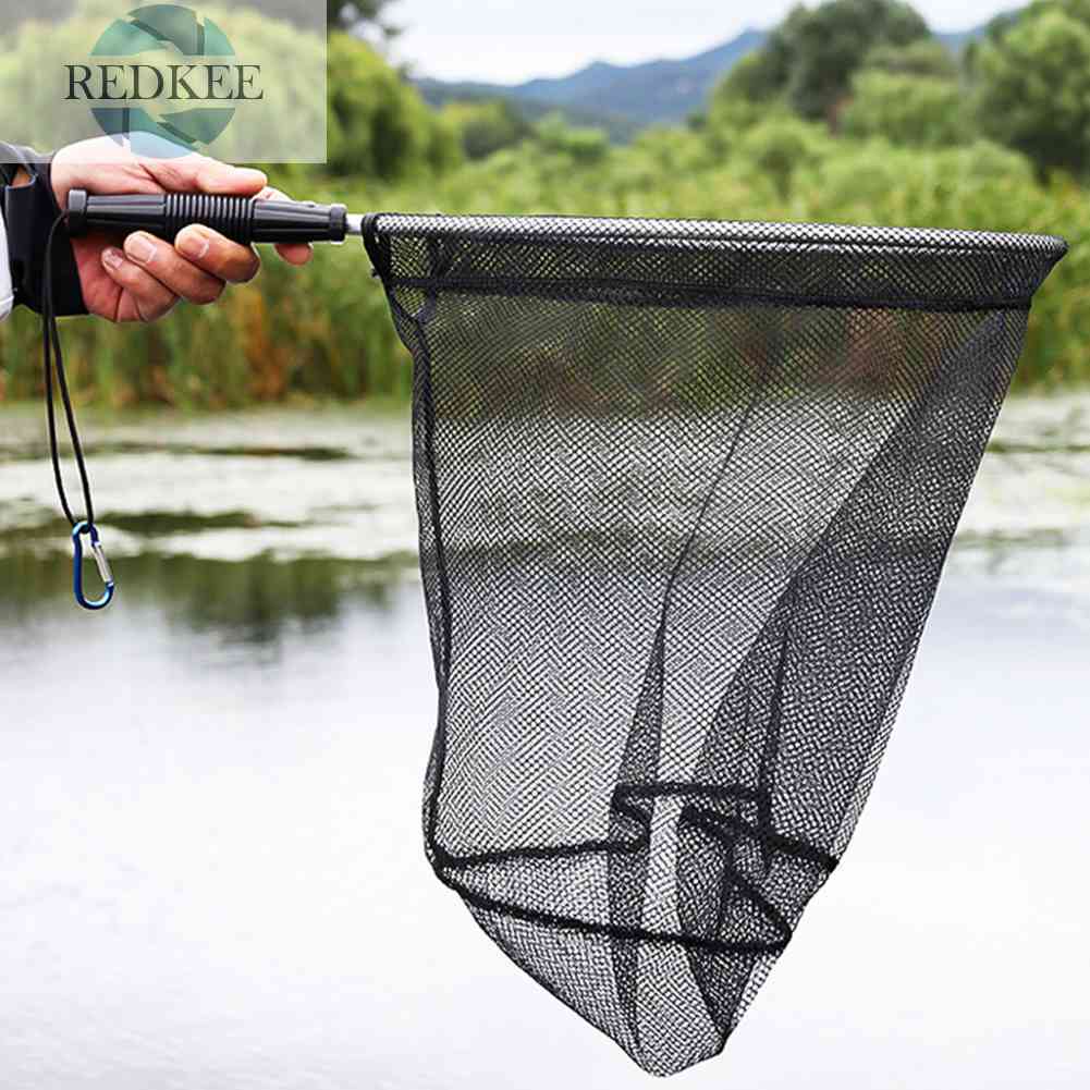 Lưới Bắt Cá 50cm Bằng Hợp Kim Nhôm Có Thể Gập Lại