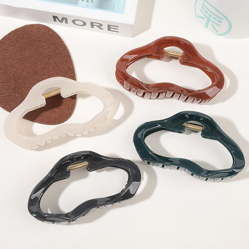 Kẹp Tóc Thiết Kế Hình Đám Mây Phong Cách Retro Hàn Quốc Cho Nữ