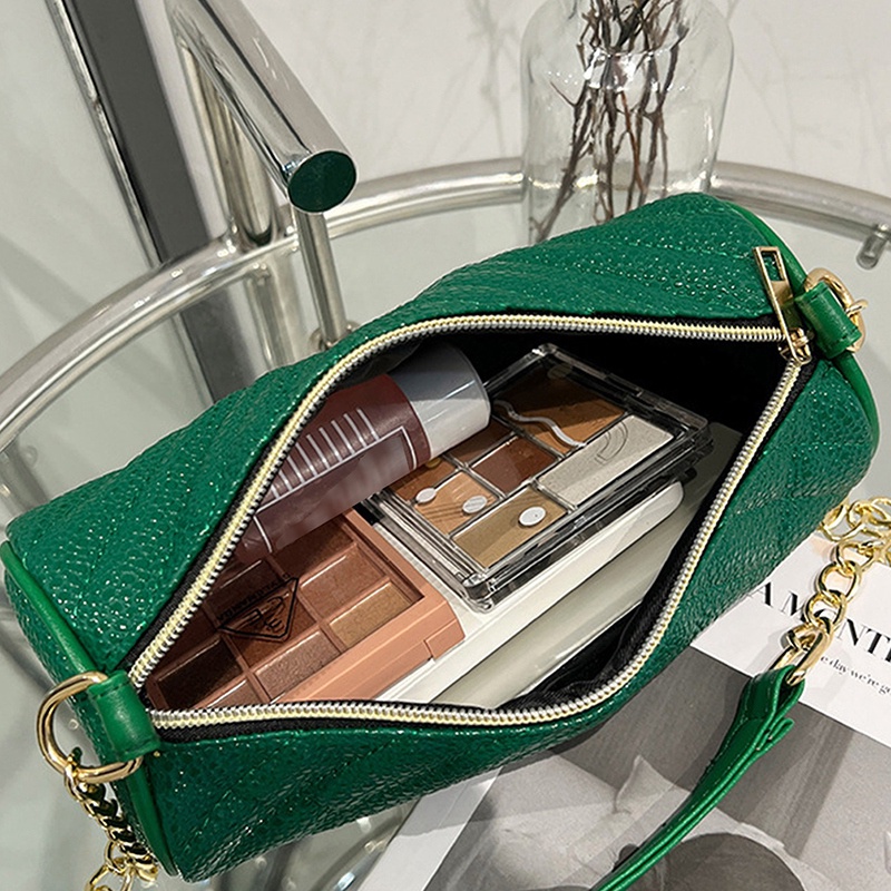 Túi Xách Đeo Vai Hình Trụ Thời Trang Mùa Hè Dành Cho Nữ