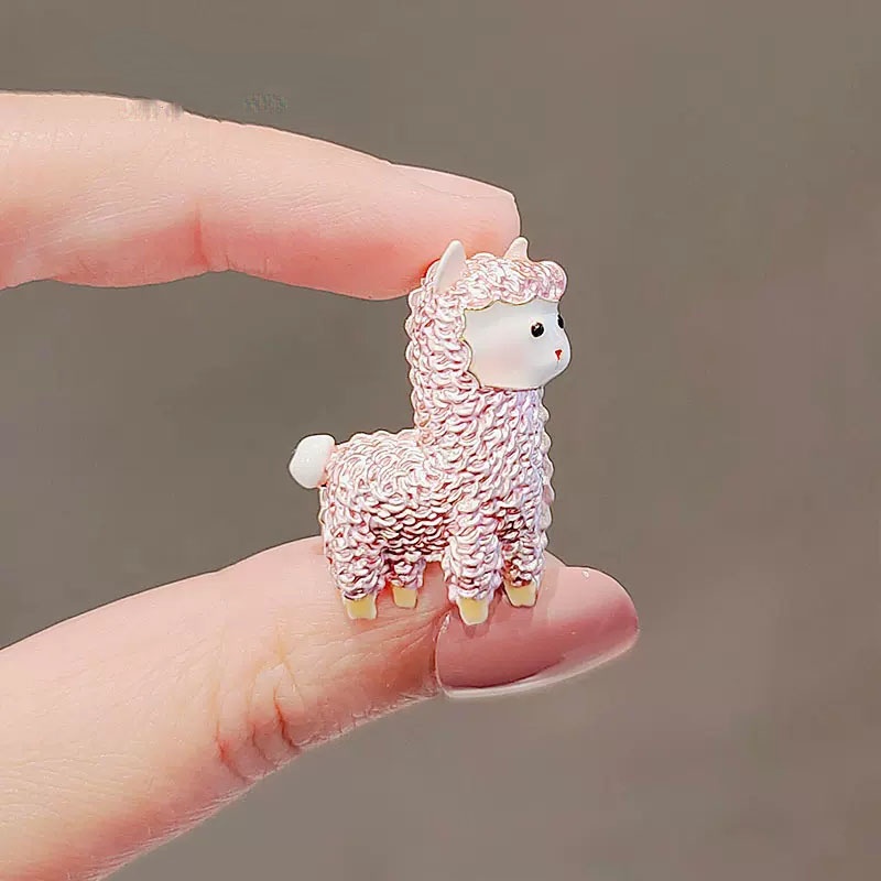 Trâm Cài Áo Hình Lạc Đà alpaca Dễ Thương Dành Cho Nữ