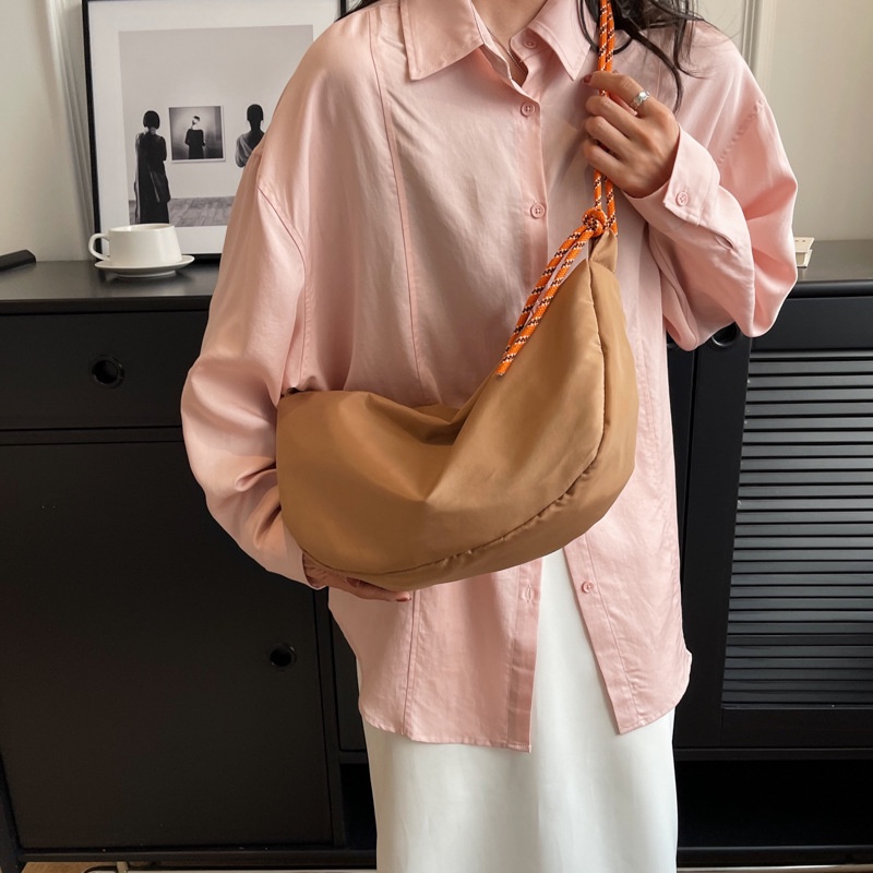 Ba Lô Canvas Màu Trơn Sức Chứa Lớn Thời Trang Cho Nữ