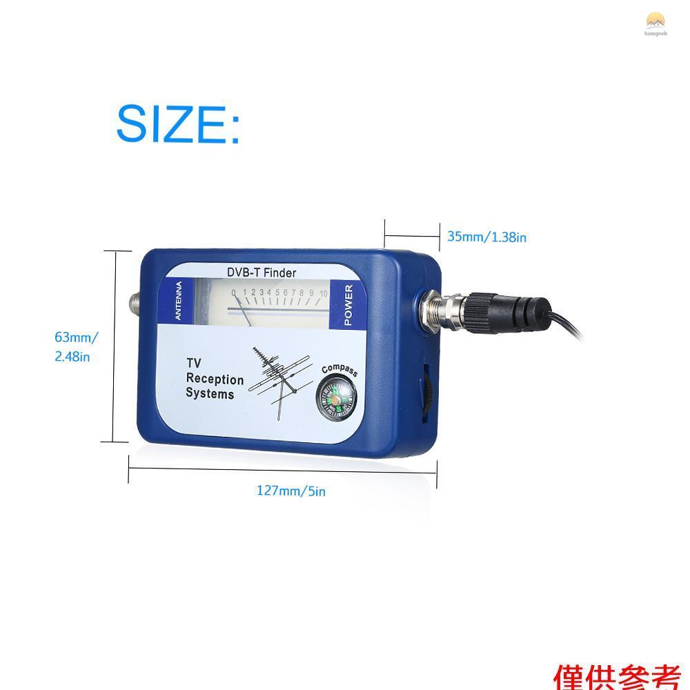 Ăng Ten Tìm Tín Hiệu Vệ Tinh Kỹ Thuật Số HGV DVB-T Kèm La Bàn