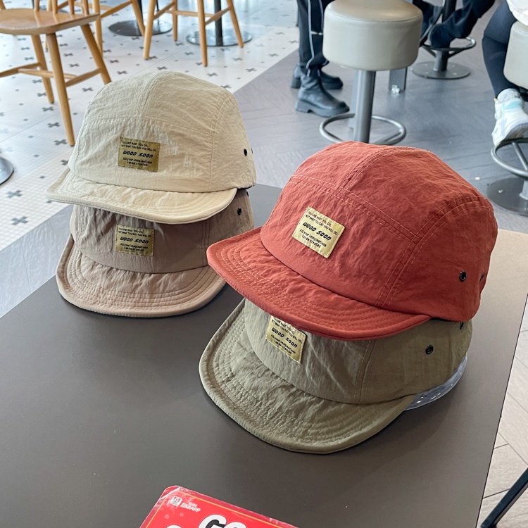 Mũ Lưỡi Trai Vành Ngắn Mềm Mại Thoáng Khí Nhanh Khô Phong Cách Nhật Bản Thời Trang Unisex