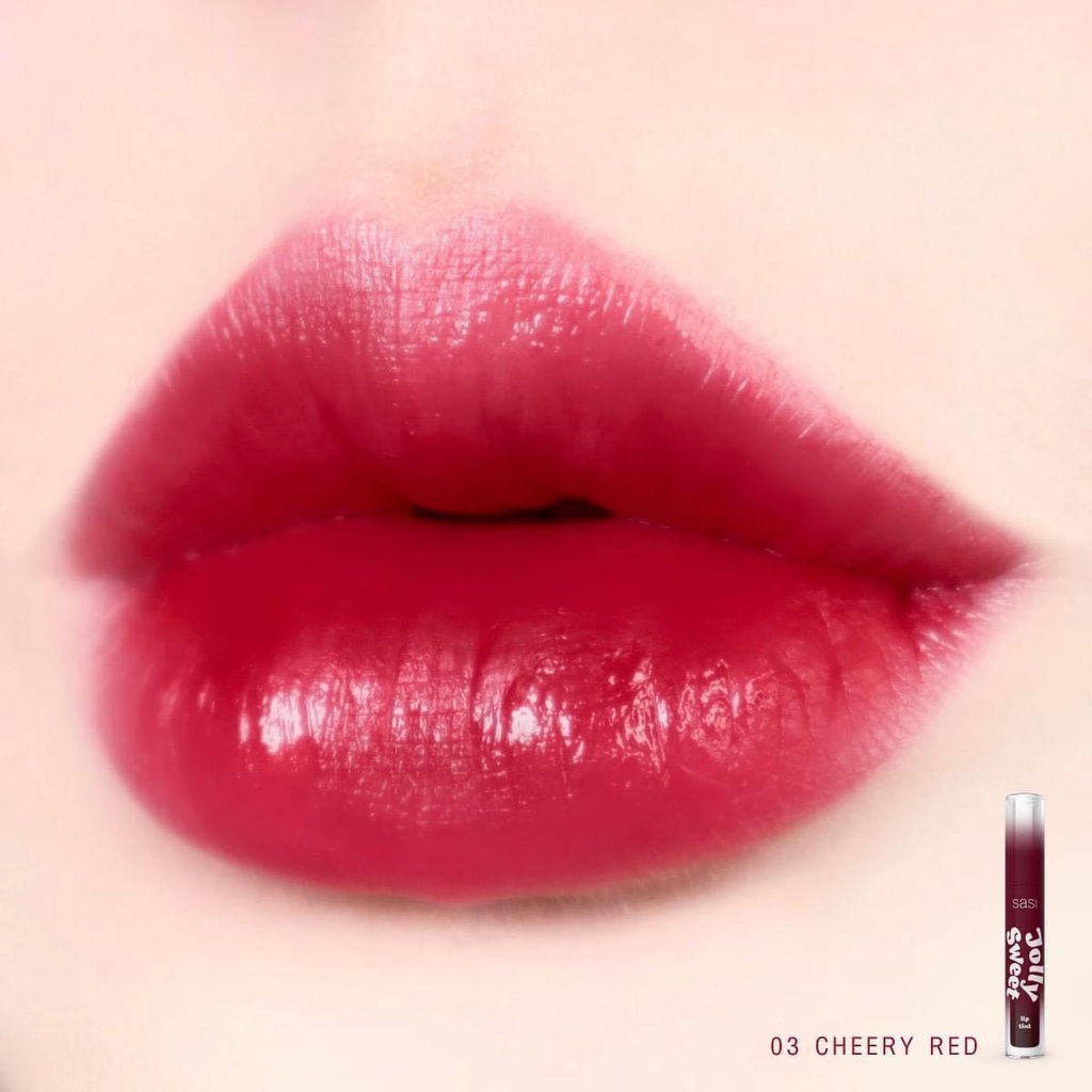 -𝐌𝐨𝐨𝐌𝐨𝐨- Son Tint siêu bền màu - Sasi Jolly Sweet Lip Tint - Thái Lan chính hãng