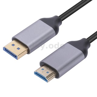 Dây cáp chuyển đổi 1.8m dp sang hdmi 4k60hz phiên bản 1.2 dp sang hdmi