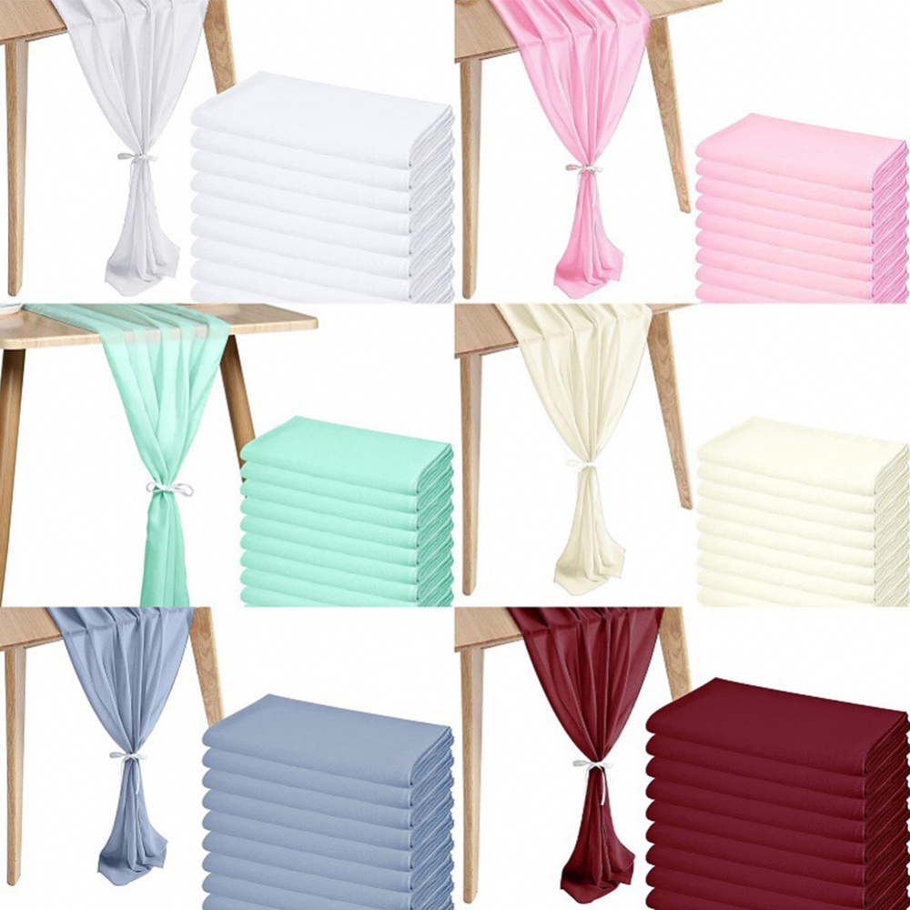 Khăn Trải Bàn 9 Màu Trang Trí Tiệc Cưới / Sinh Nhật / Giáng Sinh