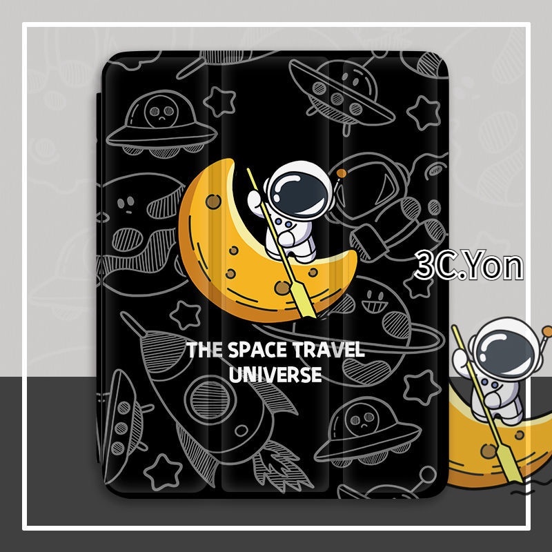 Ốp Máy Tính Bảng Túi Khí Có Ngăn Đựng Bút Cho Ipad Pro 12.9 2021 Air 5th 2022 9th 8th 7th 6th Pro 11 Inch Air 4 3 2 Mini 6 5 10.2'' 10.5'' 10.9'' 9.7''