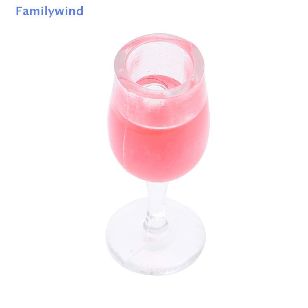 Set 5 Ly Rượu Mini Tỉ Lệ 1 / 12 Dùng Để Trang Trí Nhà Búp Bê