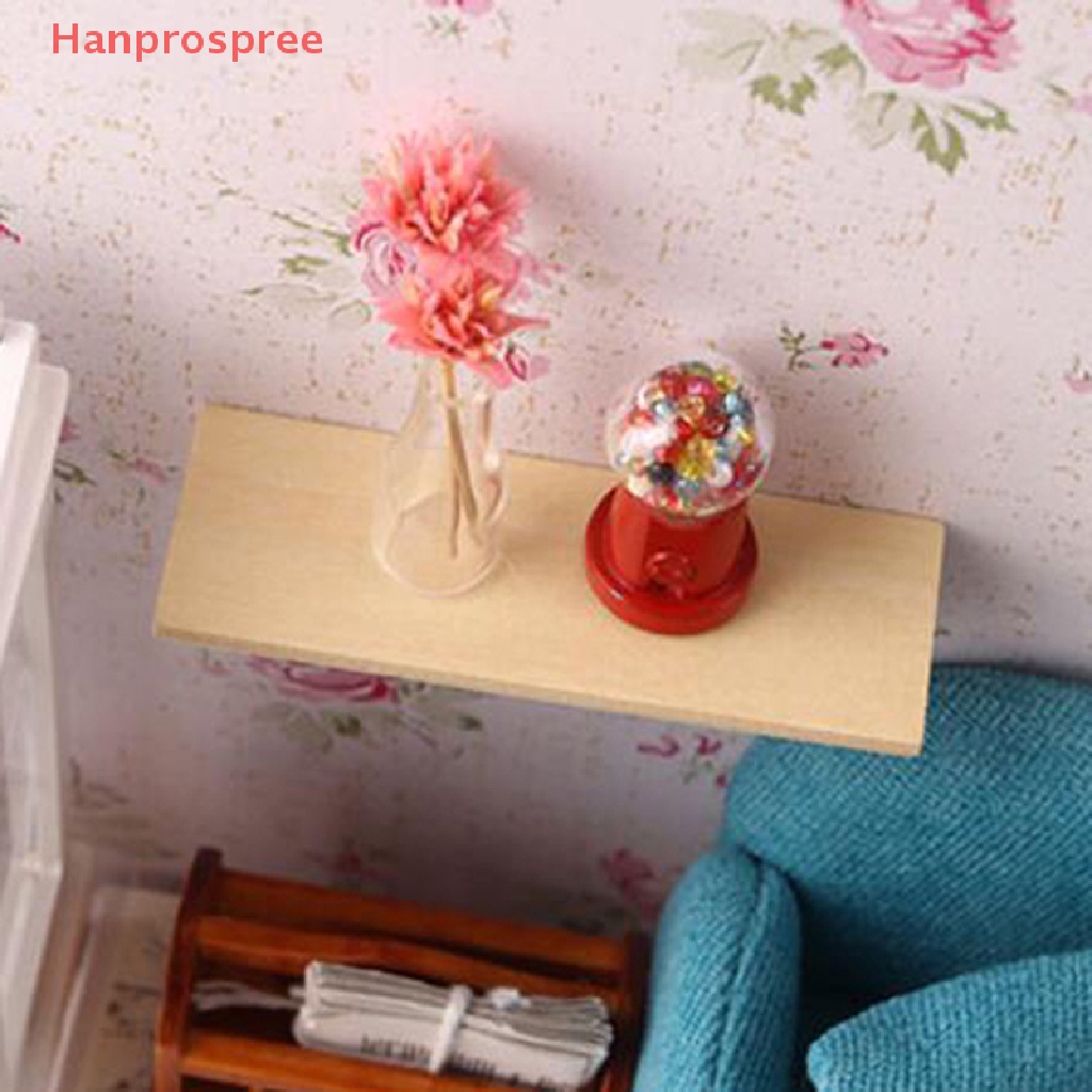 Kệ Gỗ Treo Tường Trang Trí Nhà Búp Bê Tỉ Lệ 1: 12