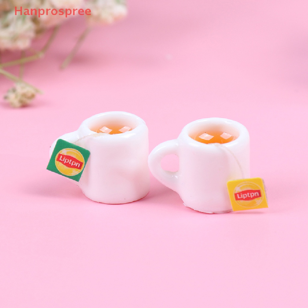 1 Ly Trà Mini Bằng Nhựa Resin 1: 12 Trang Trí Nhà Búp Bê