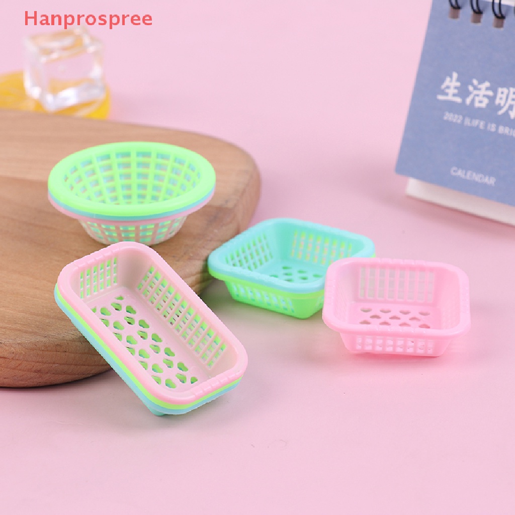 Bộ 3 Rổ Rửa Trái Cây Mini Tỉ Lệ 1: 12 Trang Trí Nhà Búp Bê