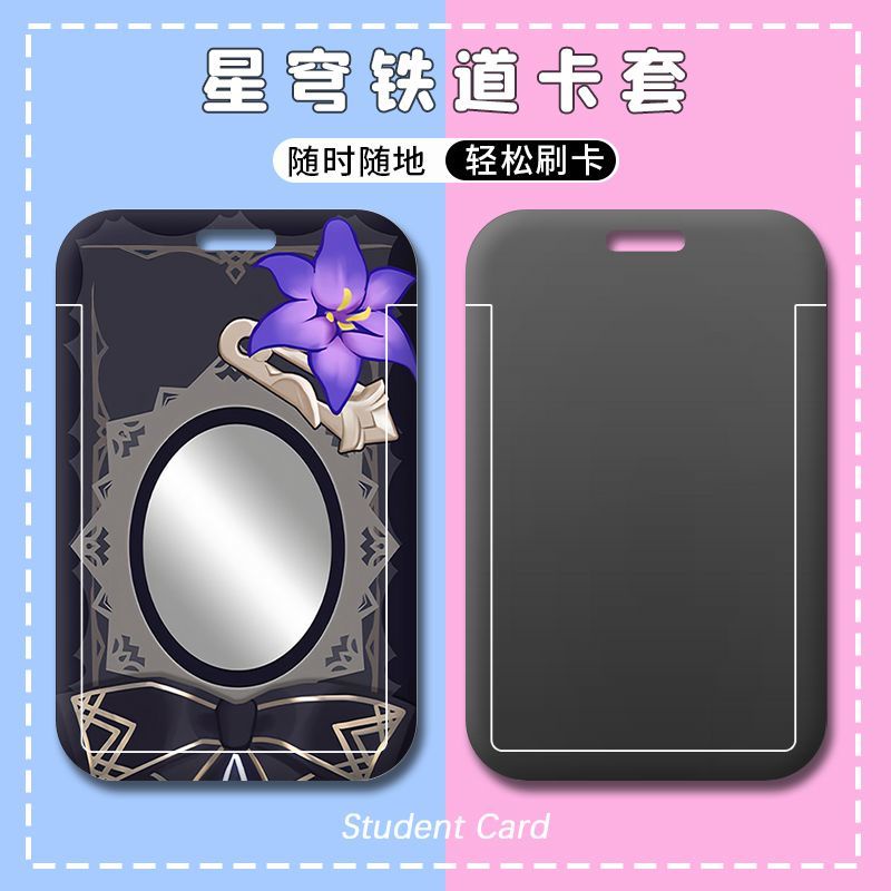 Ví Đựng Thẻ Họa Tiết Hoạt Hình Anime Honkai Va Chạm: Star Rail Tùy Chỉnh Cho Học Sinh