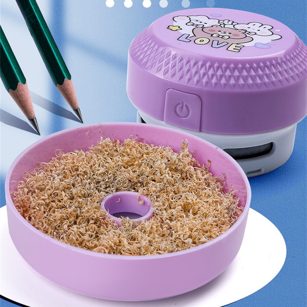 Máy Hút Bụi Để Bàn Nhỏ Mini Hình Hoạt Hình Máy Hút Bụi Điện Máy Hút Bụi Bút Chì Phế Liệu Máy Hút Bụi Để Bàn Siêu Hút cyn