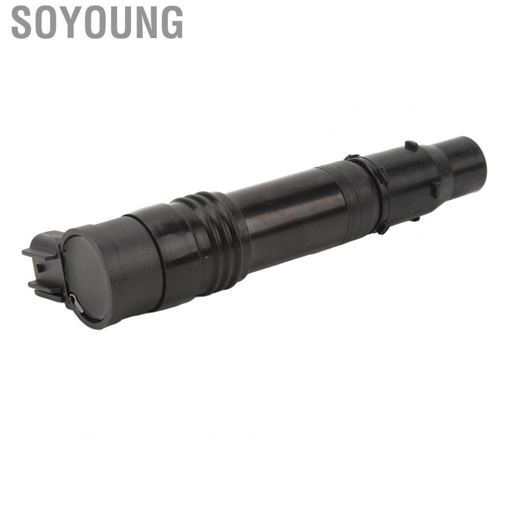 Soyoung Motorcycle Ignition Coil  Compact Structure Anti Aging 21171 0005 Reliable Black for Motorbike