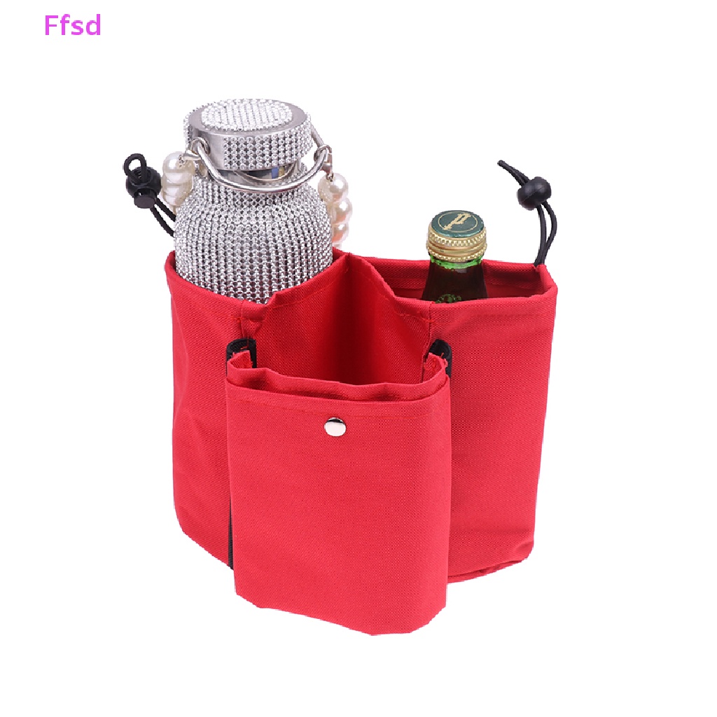 Giá Đỡ Cốc / Chai Nước 2 Trong 1 Tiện Dụng Khi Đi Du Lịch