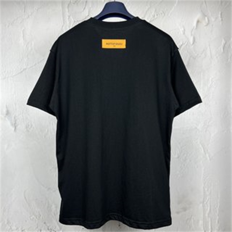 Bán Chạy Nhất Áo Thun Cotton Cổ Tròn Tay Ngắn Thêu Hình Giọt Nước Plus Size Unisex