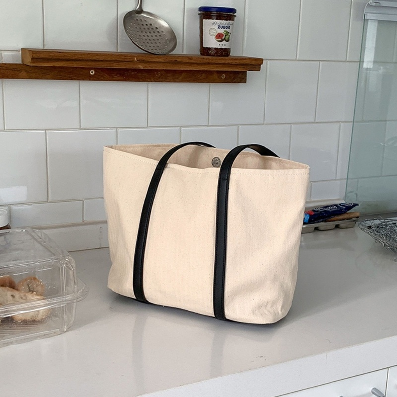 Túi Xách Vải Canvas Cỡ Lớn Thời Trang Cho Nữ