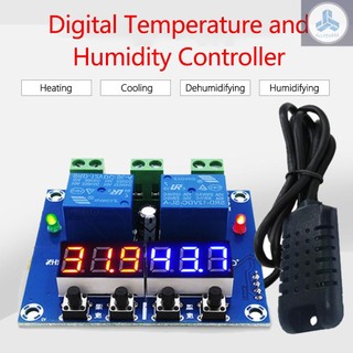 ZFX-M452 Humidity Temperature Controller Module Digital Thermostat Humidistat Controller Automatic Constant Temperature and Humidity   Controller
