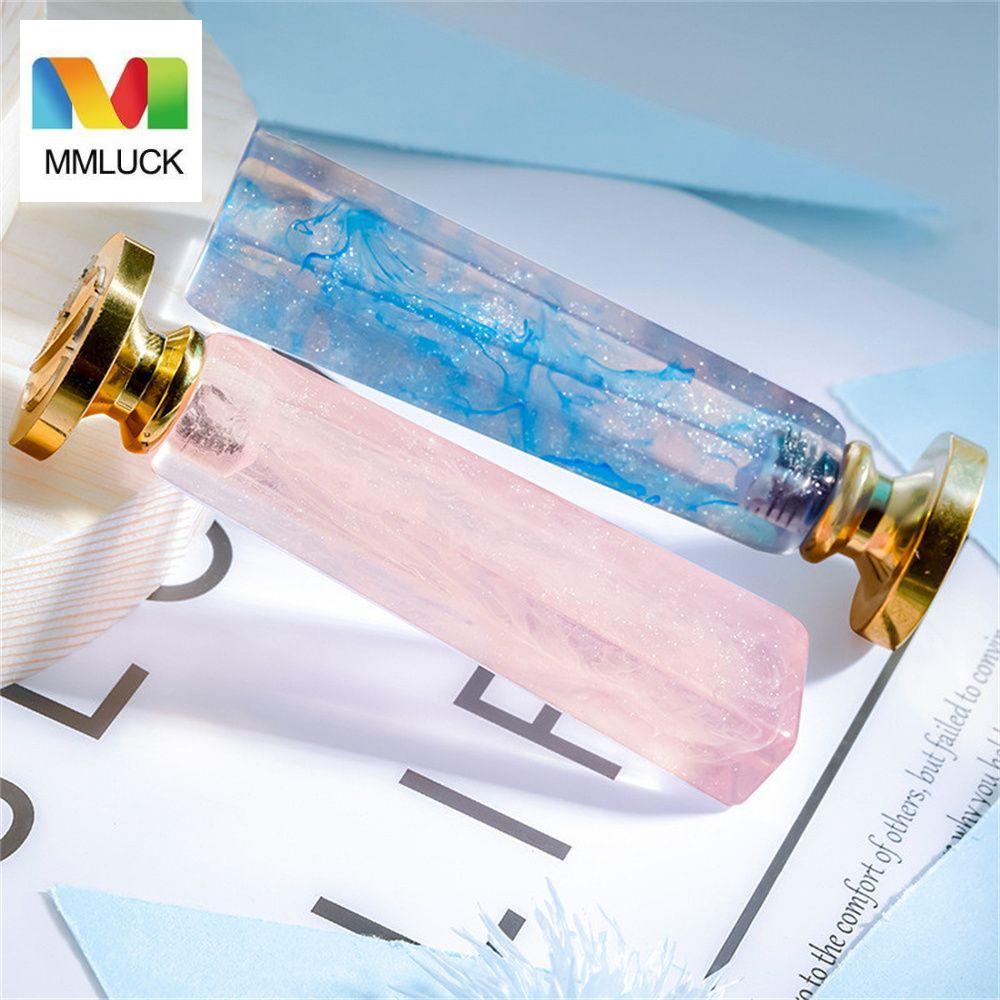 Tay Cầm Gắn Con Dấu Niêm Phong Bì Thư Bằng Kim Loại Phong Cách Retro DIY