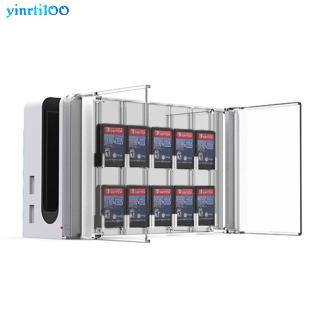 Hộp Đựng Thẻ Game Yinrti 10 Trong 1 10 Ngăn Tiện Dụng