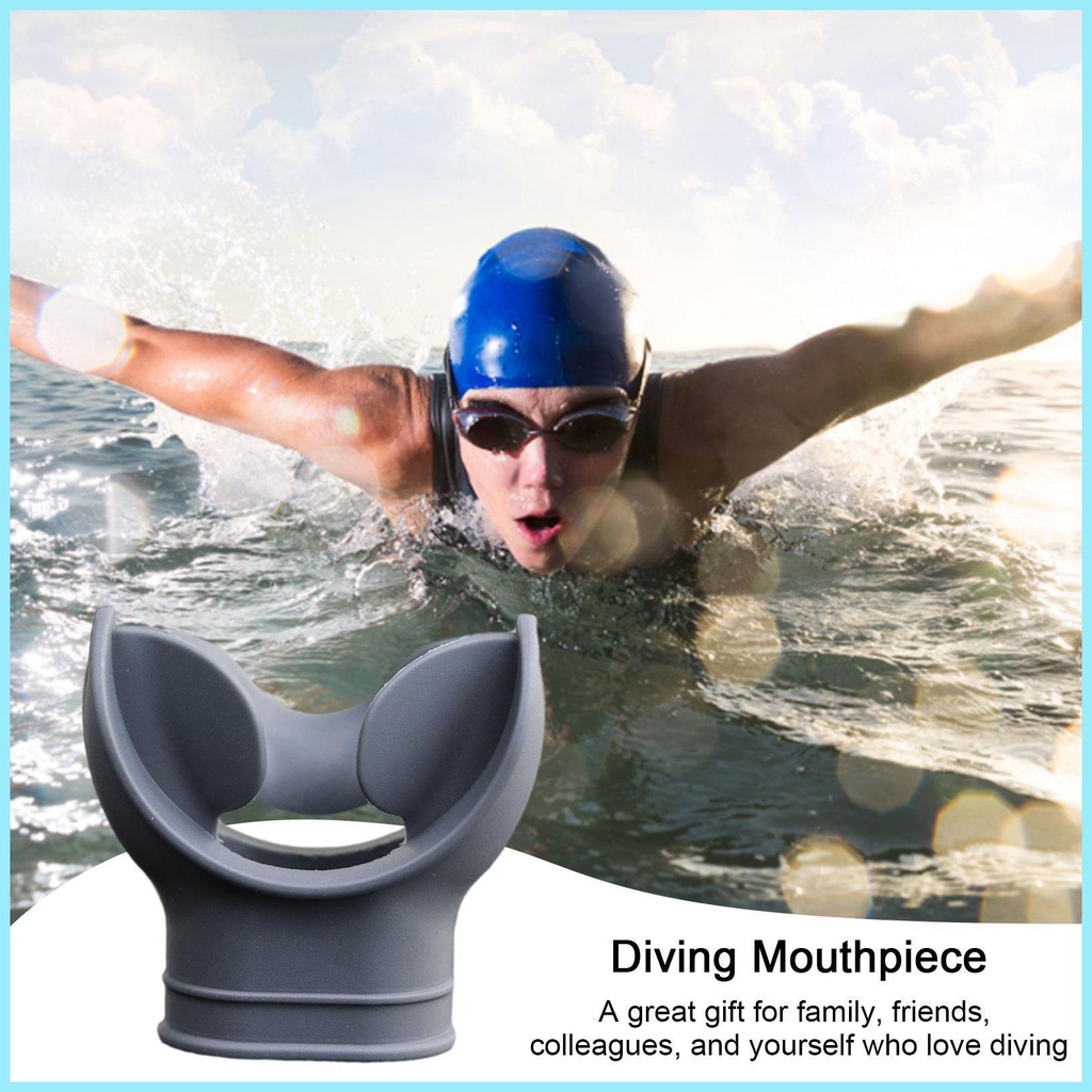 Ống Thở Silicone Gắn Miệng Khi Lặn